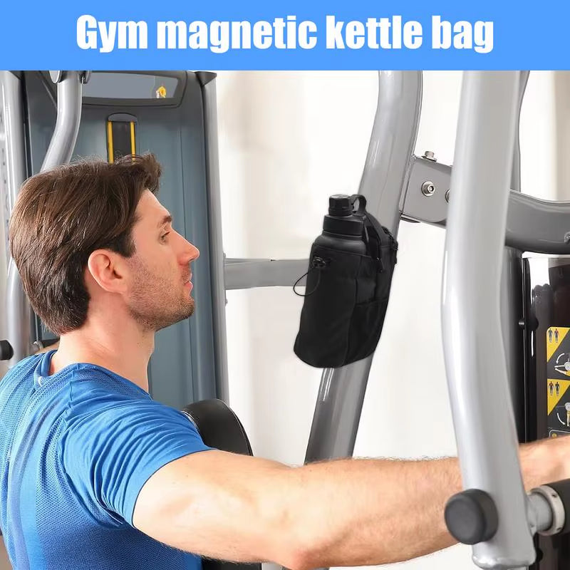 Magnetic Gym Bag – Lockable, Mountable Storage for Workout Gear & Everyday Essentials