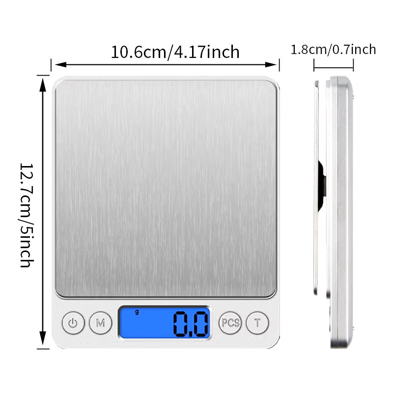 MicroLoad 500 – Pocket Precision Digital Scale for Supplements & Meal Prep
