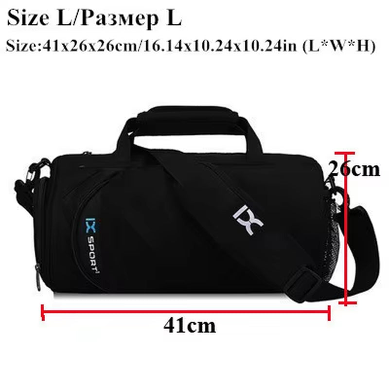 XC Multifunction Gym Bag – Travel-Ready Sport Duffle with Shoe Compartment & Wet/Dry Separation