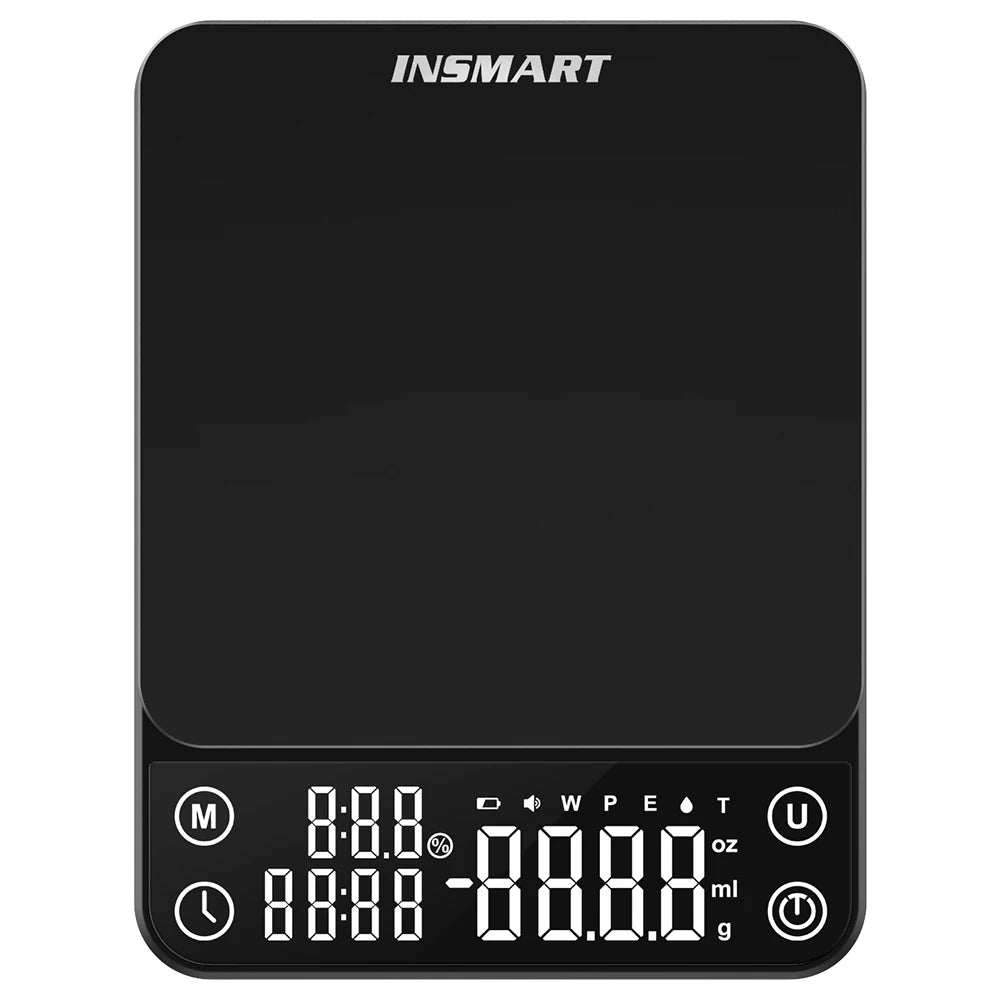 NutriTrack Smart Kitchen Scale – Bluetooth-Enabled Precision Weighing for Meal Prep & Macros