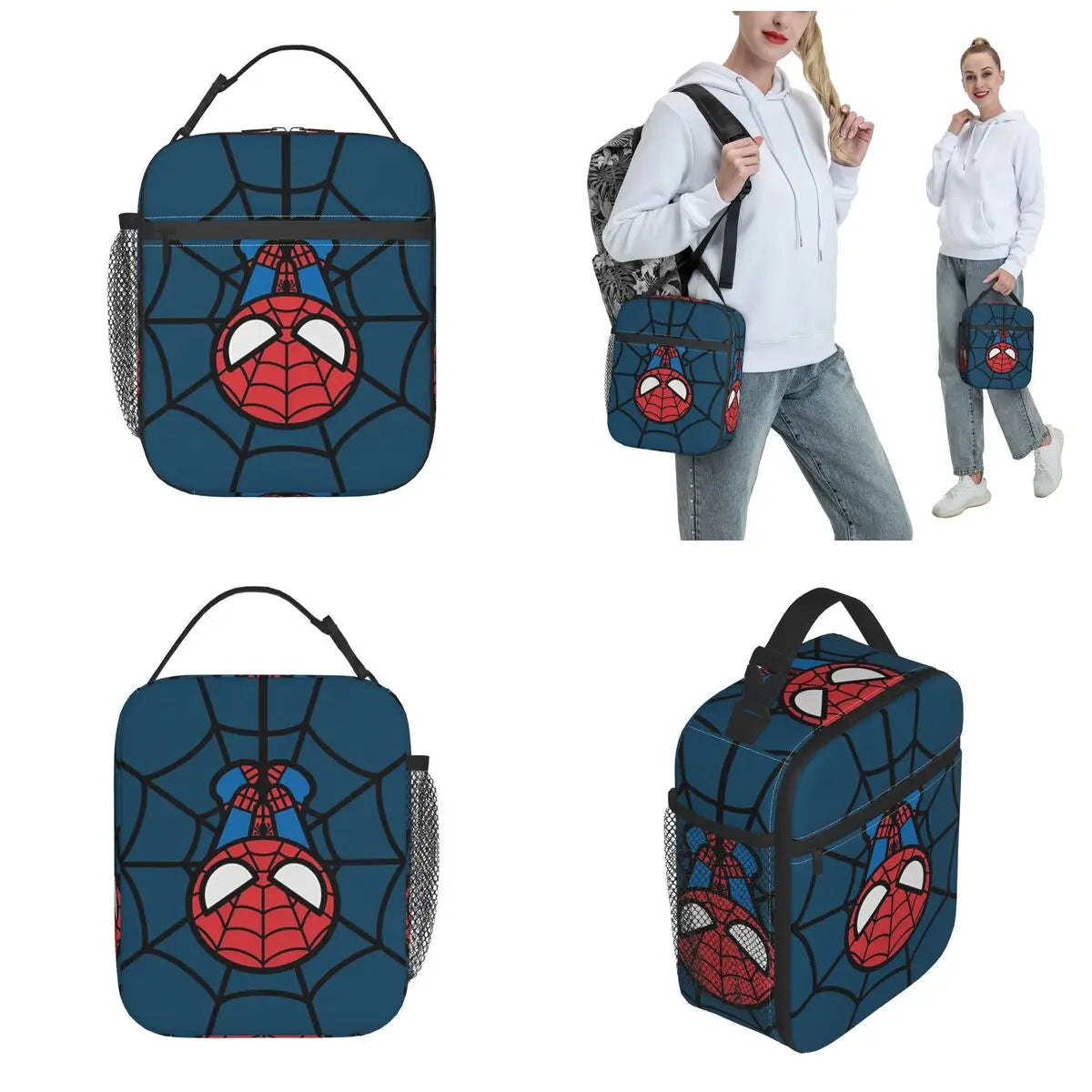 Spider Man Flex – Compact Insulated Lunch Bag for Gym, Work & Travel