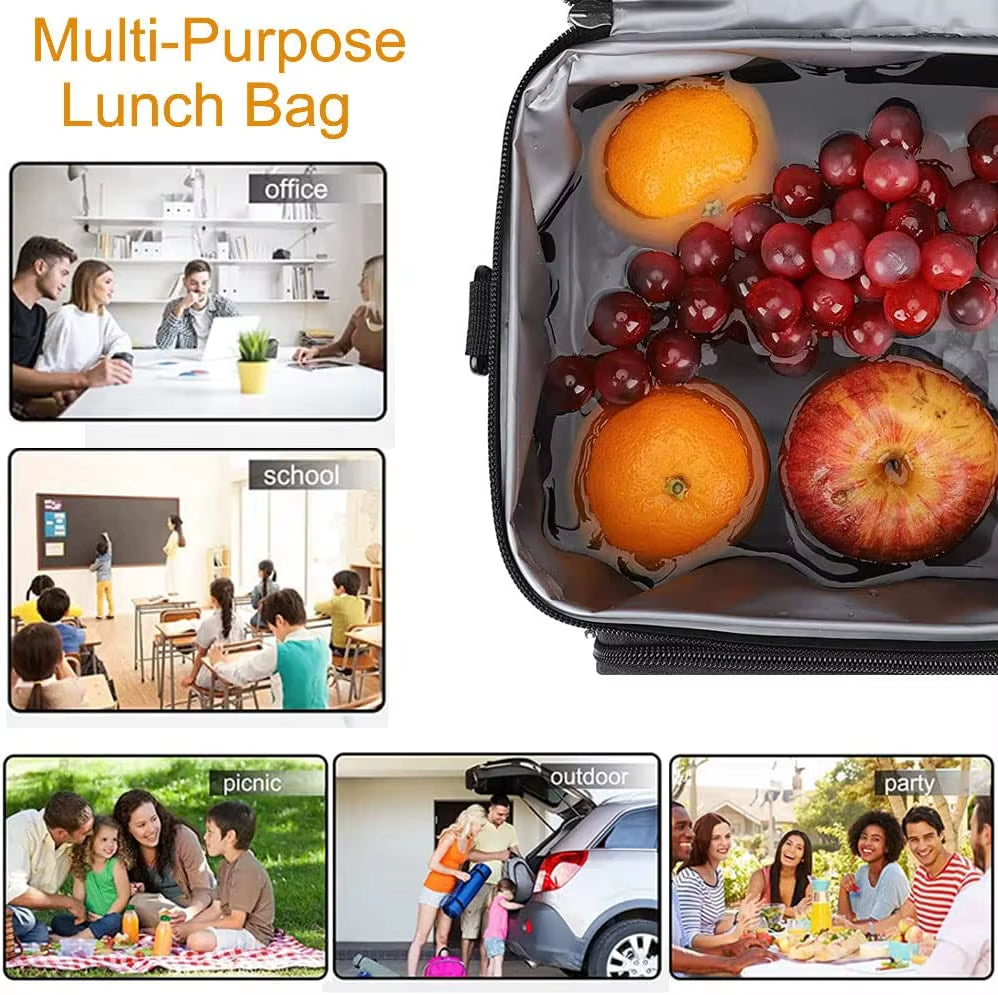 CoreFuel Go – 10L Portable Thermal Lunch Tote for Gym & On-the-Go Meals