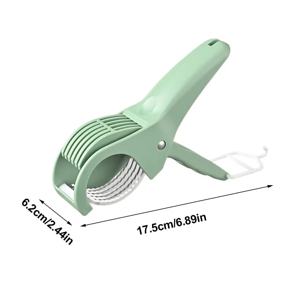 CoreSlice Mini – Stainless Steel Salad Cutter & Cucumber Slicer