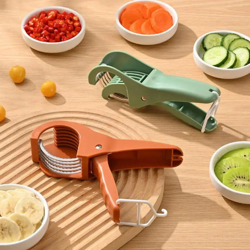 CoreSlice Mini – Stainless Steel Salad Cutter & Cucumber Slicer