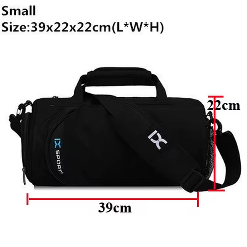 XC Multifunction Gym Bag – Travel-Ready Sport Duffle with Shoe Compartment & Wet/Dry Separation