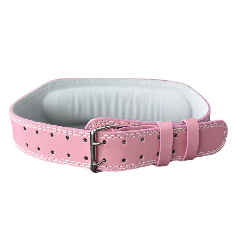 PU Leather Weightlifting Belt – Heavy-Duty Support for Squats, Deadlifts & Bodybuilding