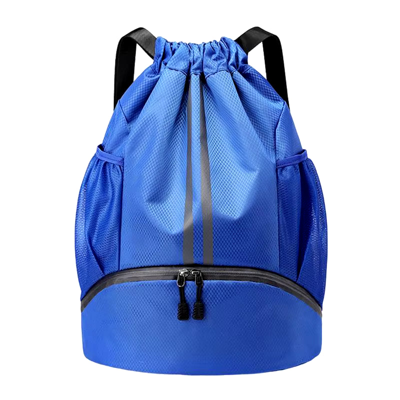 25L Waterproof Drawstring Gym Bag – Ergonomic Sport Backpack with Shoe Pocket & Wet/Dry Storage