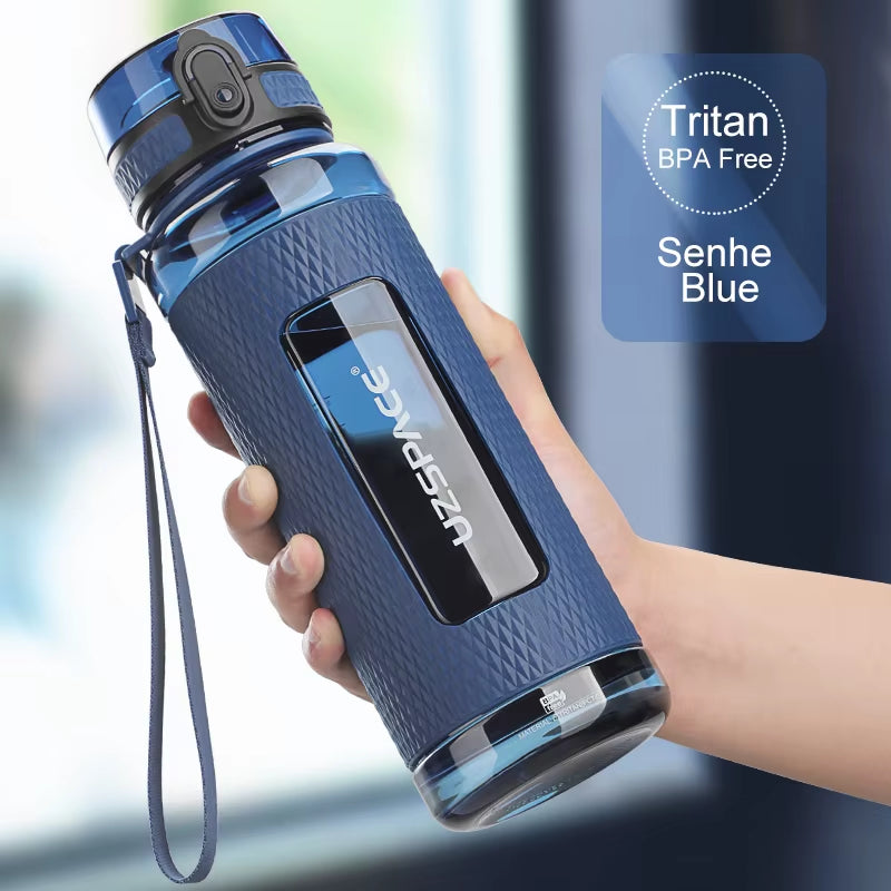 CrystalCore Hydration Flask – Prismatic Sports Bottle with Infuser & One-Hand Flip Lid