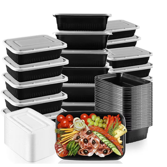 MealCore Stack – 750ml Meal Prep Container (Microwave Safe & Reusable)