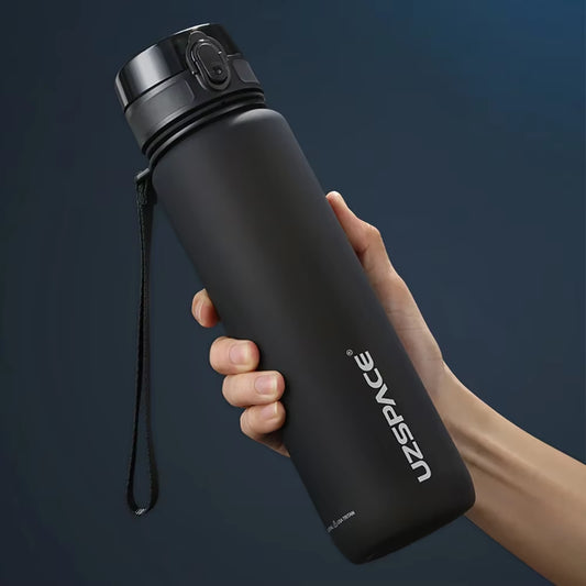 FlowCore 32 – 1L Flip-Top Leakproof Gym Water Bottle with Fruit Infuser Filter