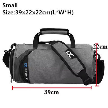 XC Multifunction Gym Bag – Travel-Ready Sport Duffle with Shoe Compartment & Wet/Dry Separation