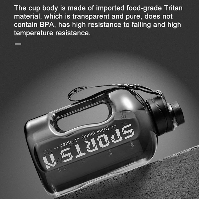 HydroVault XL – Ultra-Large Capacity Tritan Water Jug (1.7L / 2.7L)