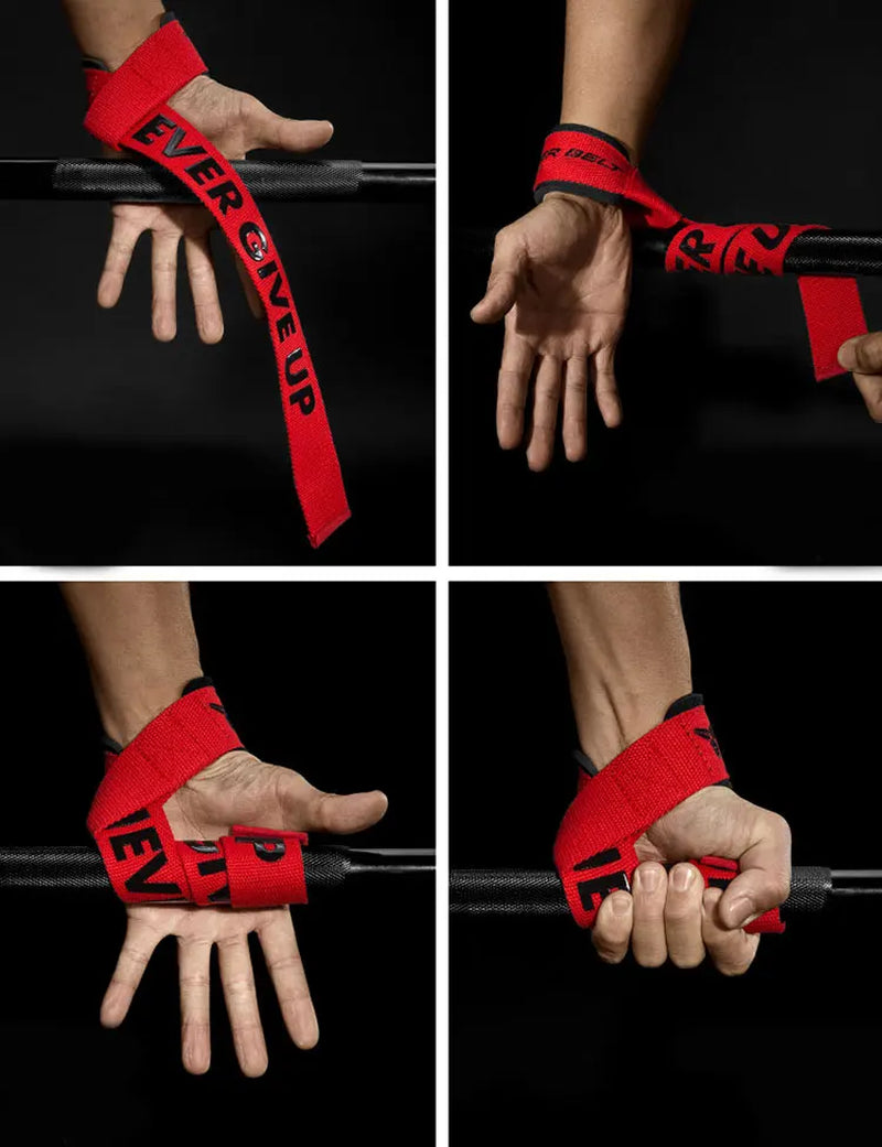 MKAS™ Weightlifting Straps – Max Grip, Wrist Support & Anti-Slip Control (1 Pair)