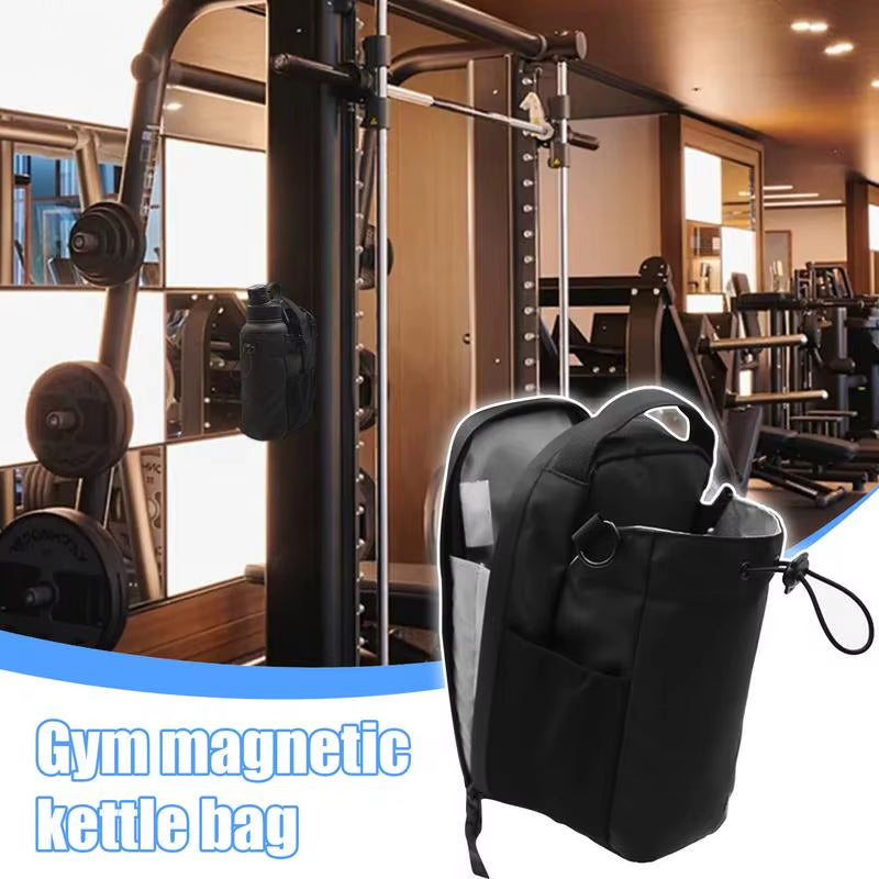 Magnetic Gym Bag – Lockable, Mountable Storage for Workout Gear & Everyday Essentials