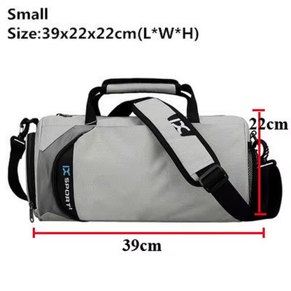 XC Multifunction Gym Bag – Travel-Ready Sport Duffle with Shoe Compartment & Wet/Dry Separation