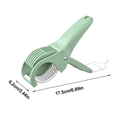 CoreSlice Mini – Stainless Steel Salad Cutter & Cucumber Slicer