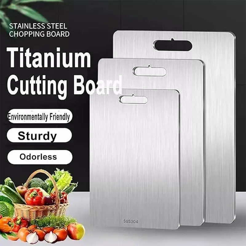 TitanEdge Pro – Heavy-Duty Titanium Cutting Board