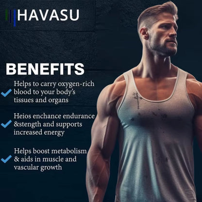 Endurance & Circulation Support Capsules – Energy, Blood Flow & Muscle Performance Booster