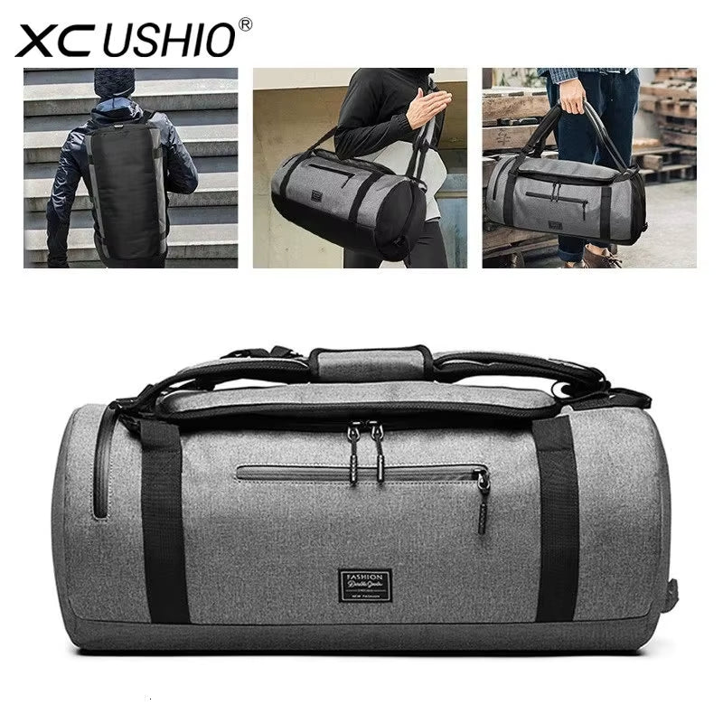 XC Multifunction Gym Bag – Travel-Ready Sport Duffle with Shoe Compartment & Wet/Dry Separation