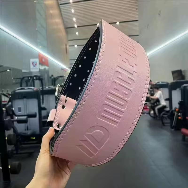 PU Weightlifting Belt – Adjustable Support for Powerlifting, Bodybuilding & Functional Fitness