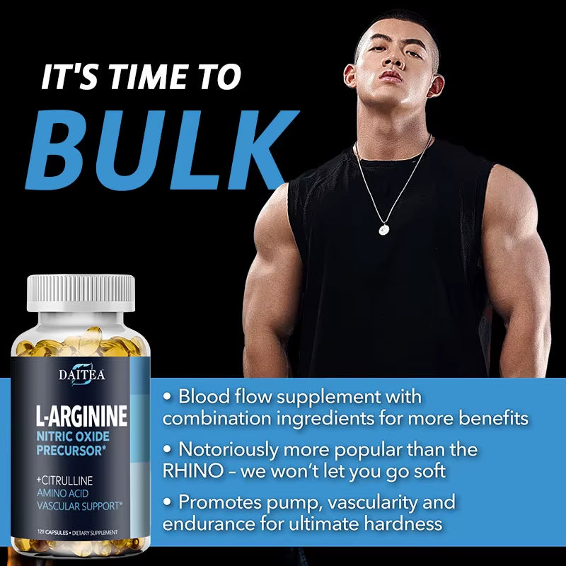 Endurance & Circulation Support Capsules – Energy, Blood Flow & Muscle Performance Booster