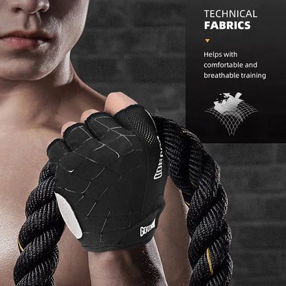 GripForce Pro Training Gloves – Anti-Slip, Breathable Gym Gloves for Weightlifting & CrossFit