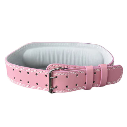 PU Leather Weightlifting Belt – Heavy-Duty Support for Squats, Deadlifts & Bodybuilding