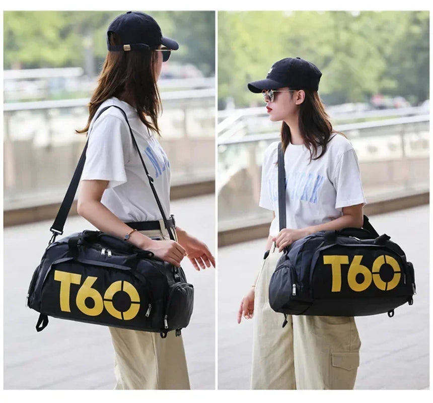 Ultralight Waterproof Gym & Travel Bag – Dry/Wet Separation, 5-Color Multipurpose Duffel